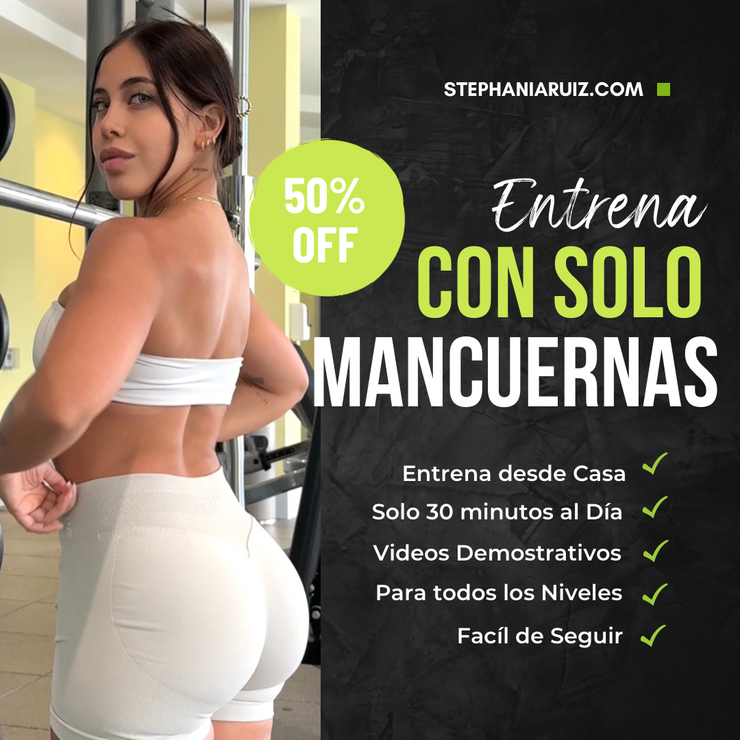 RETO 4 SEMANAS - SOLO MANCUERNAS.