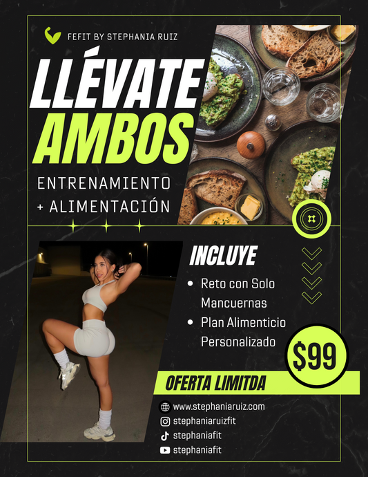 LLÉVATE AMBOS - Entrenamiento y Alimentación