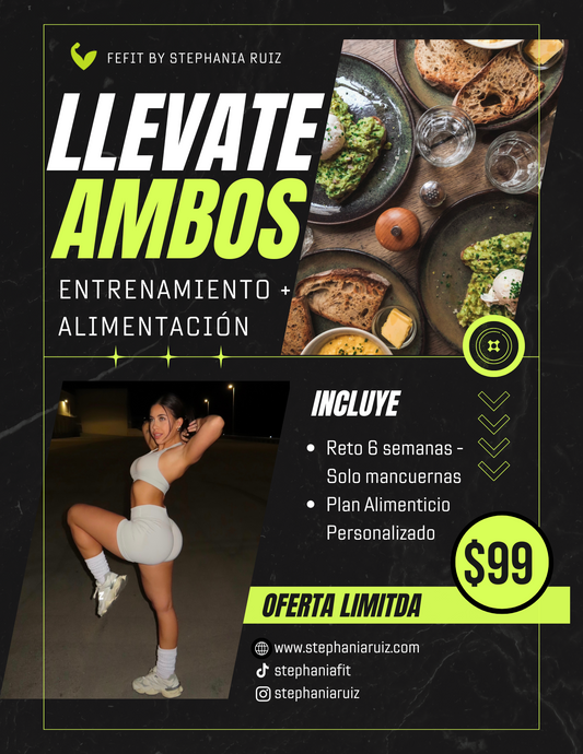 Entrenamiento + Alimentación