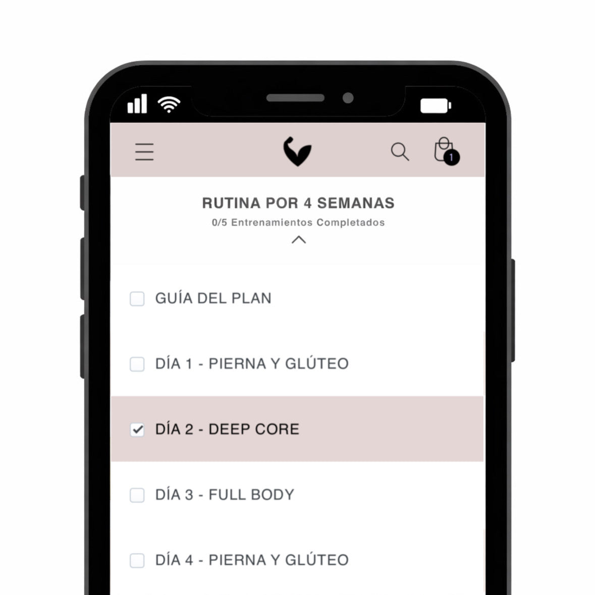 RETO 4 SEMANAS - SOLO MANCUERNAS