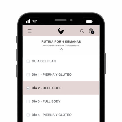 RETO 4 SEMANAS - SOLO MANCUERNAS
